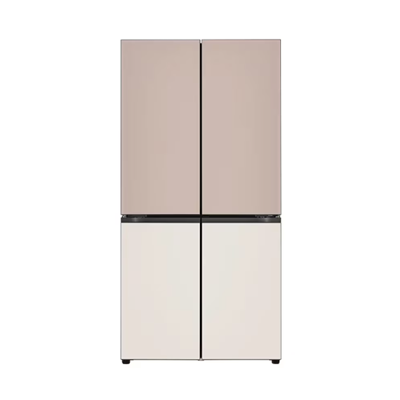 LG 디오스 AI 오브제컬렉션 냉장고 4도어 870L 아몬드 토프