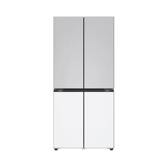 LG 상냉장 냉장고 Fit&Max 613L 그레이 (메탈) (스탠다드 케어)
