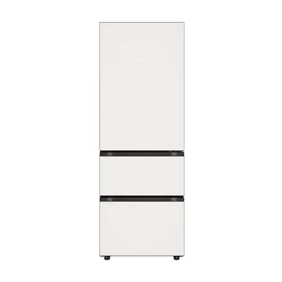 LG 디오스 오브제컬렉션 김치냉장고 AI 김치톡톡 스탠드 Fit & Max 324L 베이지(글라스) (스탠다드 케어)