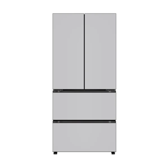 LG 디오스 오브제컬렉션 김치냉장고 AI 김치톡톡 스탠드 Fit & Max 480L 크림 그레이 (메탈) (스탠다드 케어)