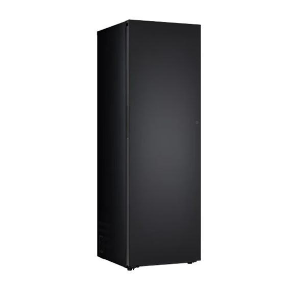 LG 디오스 오브제컬렉션 김치냉장고 AI 김치톡톡 스탠드 328L (좌열림) 맨해튼 미드나잇 (스테인리스) (스탠다드 케어)