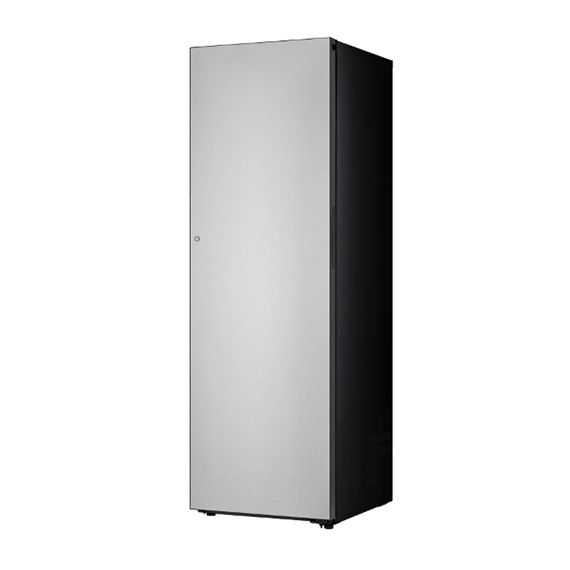 LG 디오스 오브제컬렉션 김치냉장고 AI 김치톡톡 스탠드 328L (좌열림) 실버 스톤 (스테인리스) (스탠다드 케어)