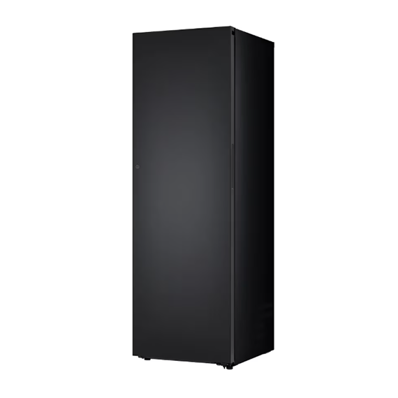 LG 디오스 오브제컬렉션 김치냉장고 AI 김치톡톡 스탠드 328L (우열림) 맨해튼 미드나잇 (스테인리스) (스탠다드 케어)